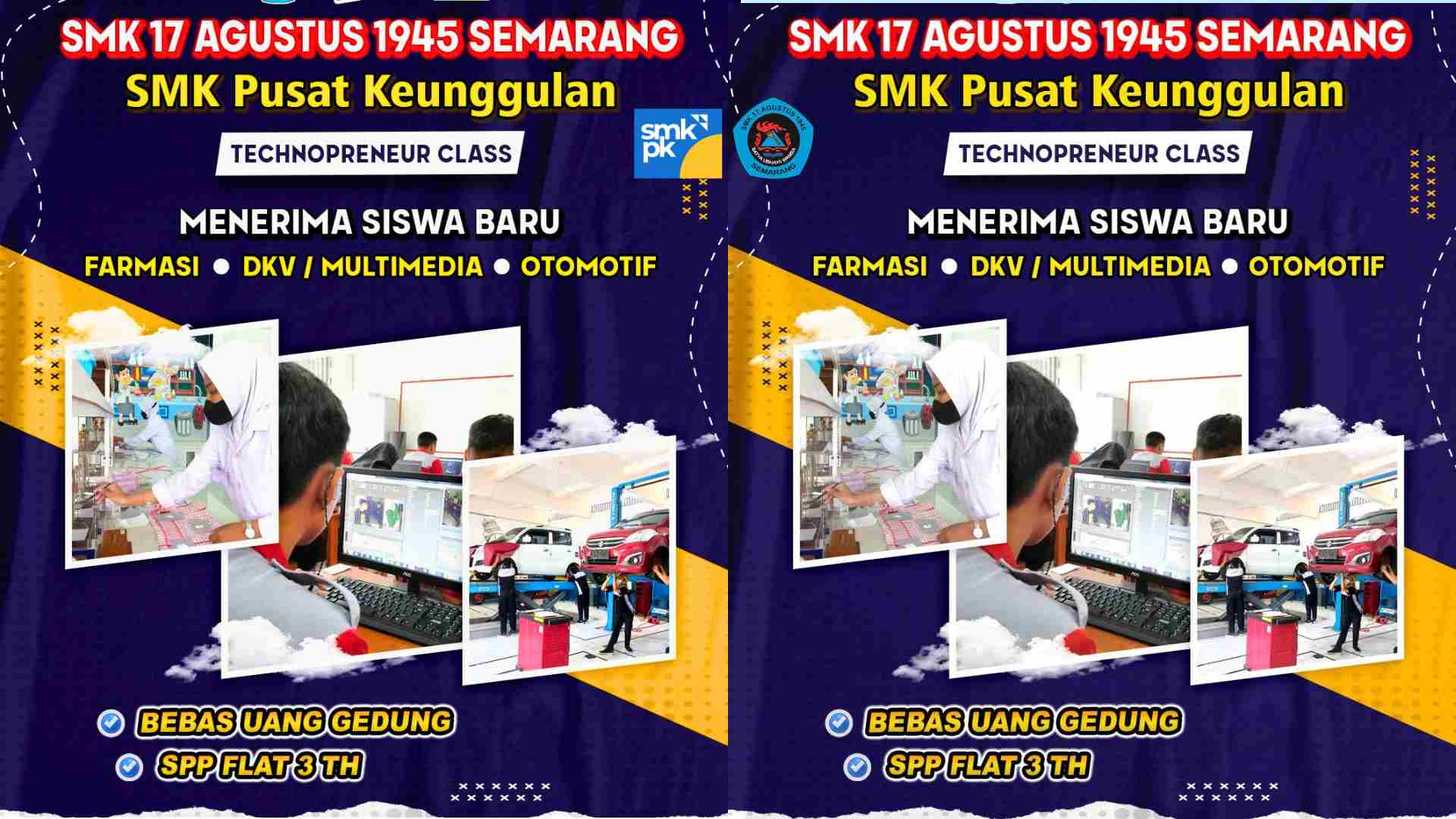 SMK 17 AGUSTUS SEMARANG, Menerima Siswa Baru Ajaran 2024/2025