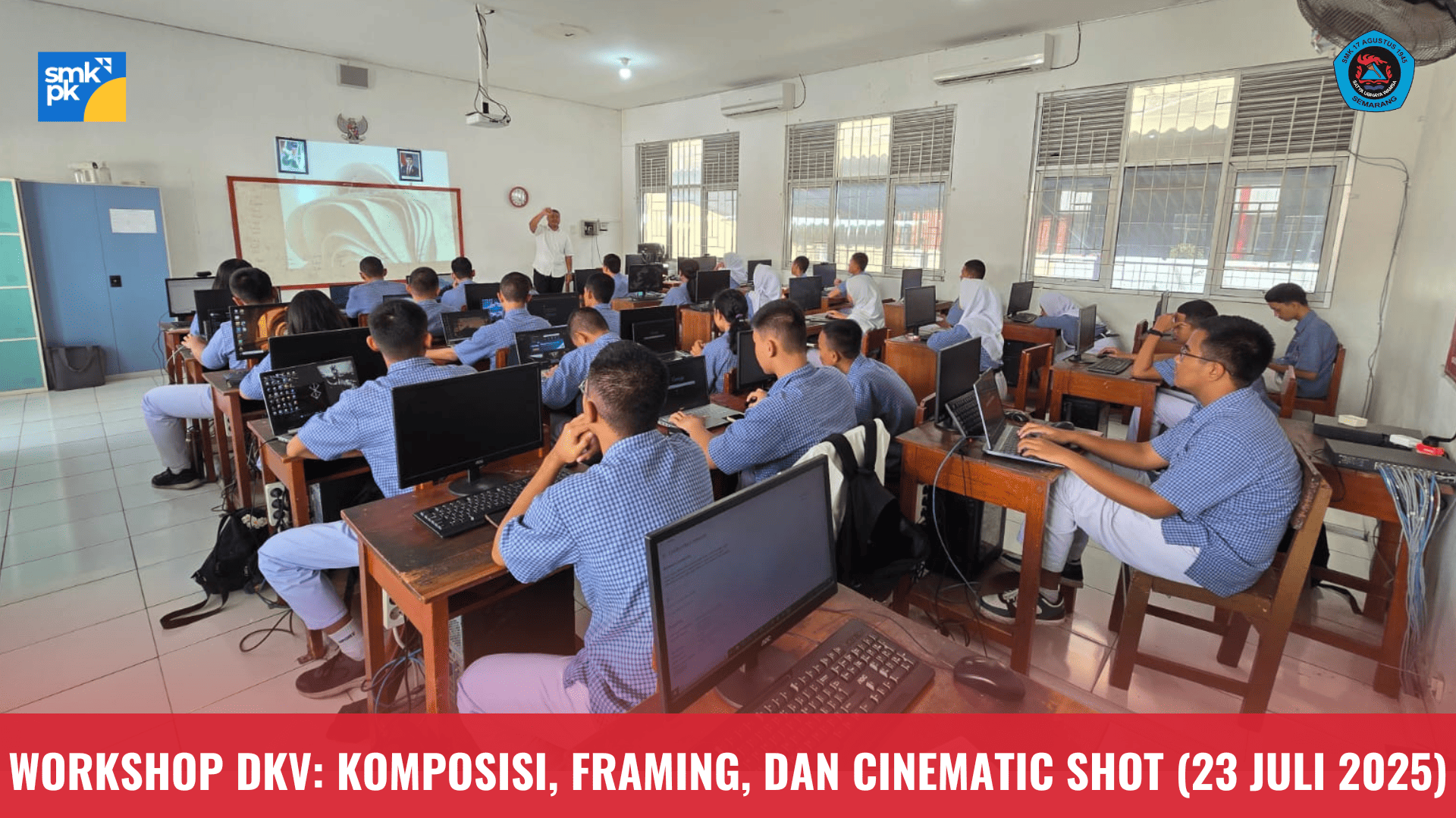 Workshop Kuasai Komposisi, Framing, & Cinematic Shot dalam DKV