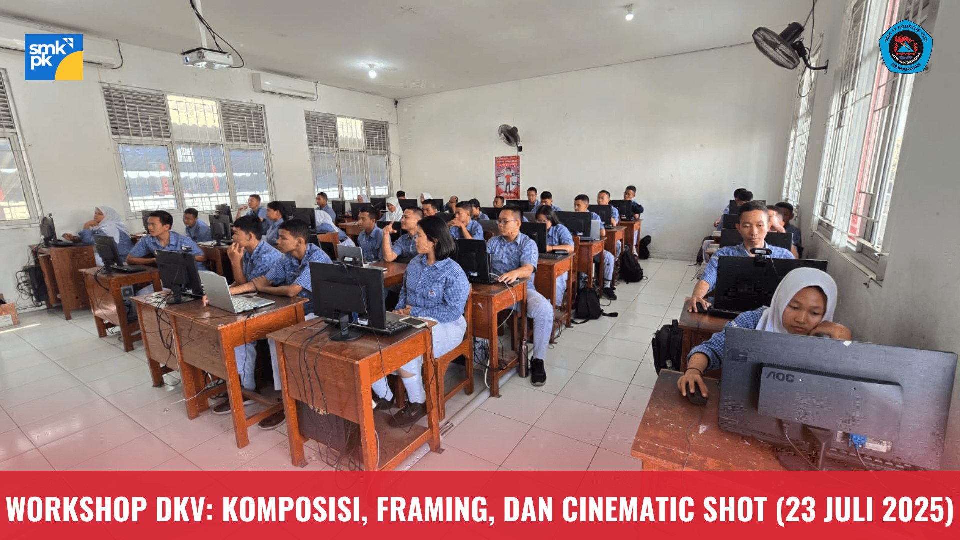 Workshop Kuasai Komposisi, Framing, & Cinematic Shot dalam DKV