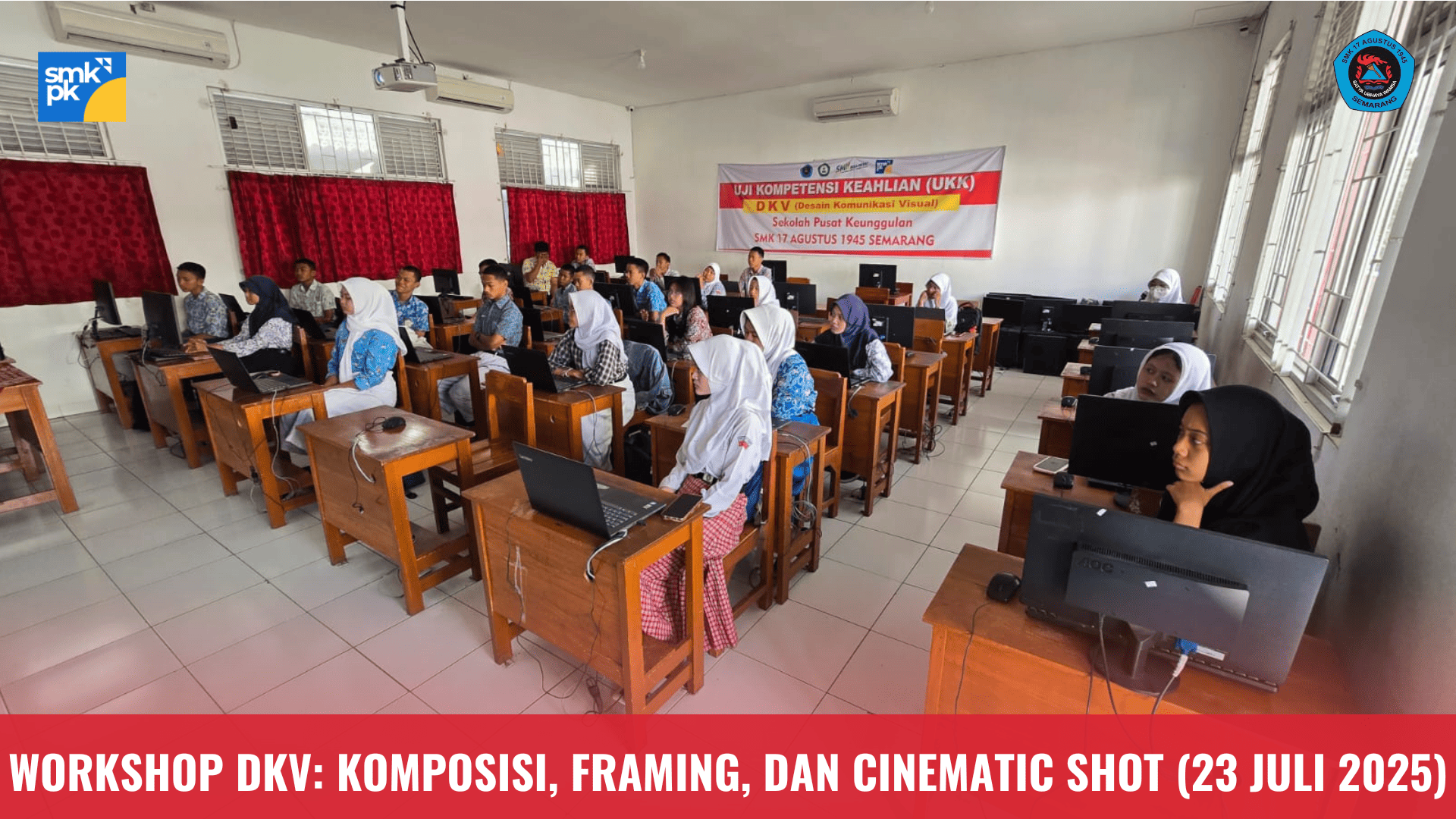 Workshop Kuasai Komposisi, Framing, & Cinematic Shot dalam DKV