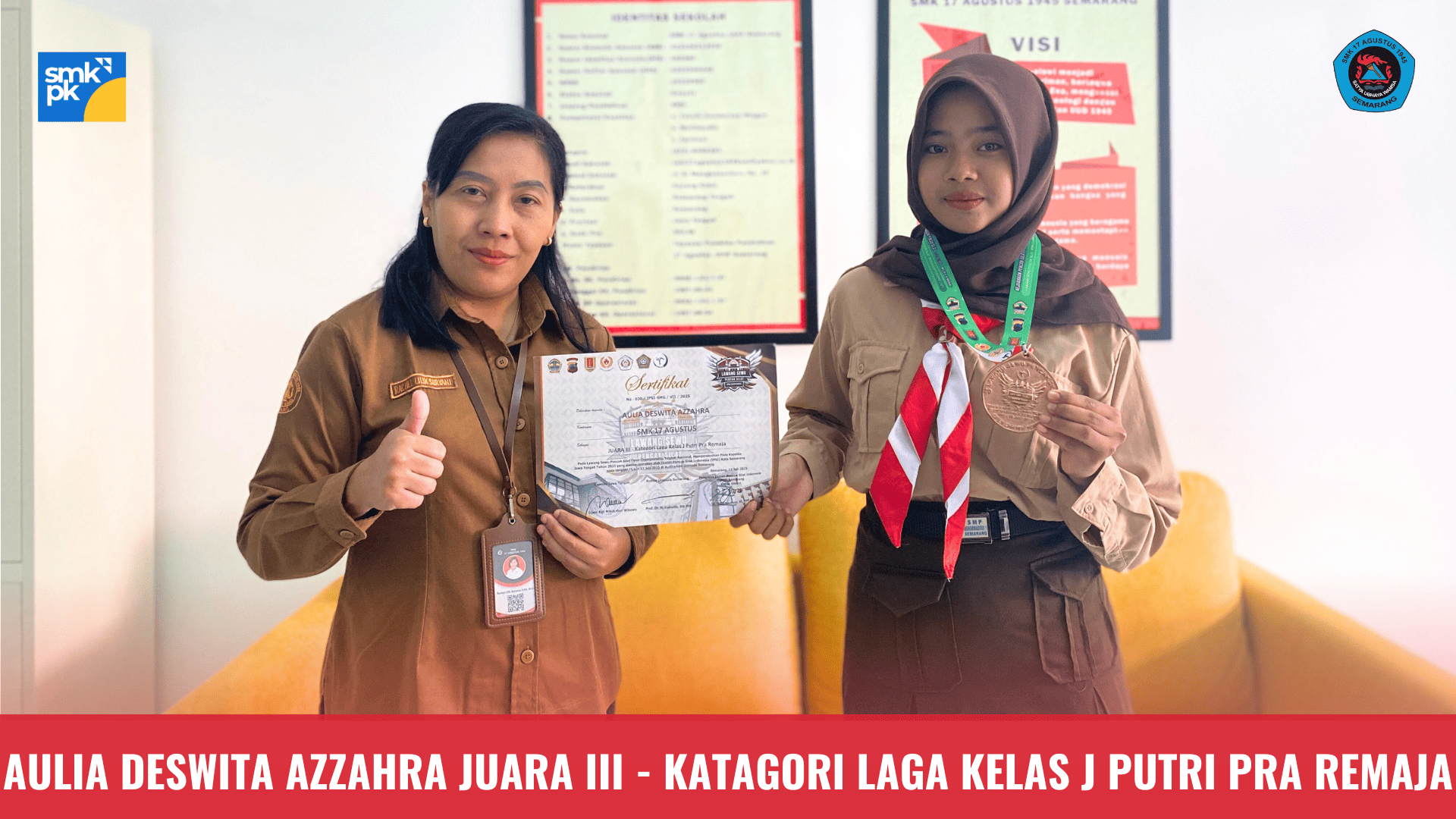 Kisah Inspiratif Aulia Deswita Azzahra