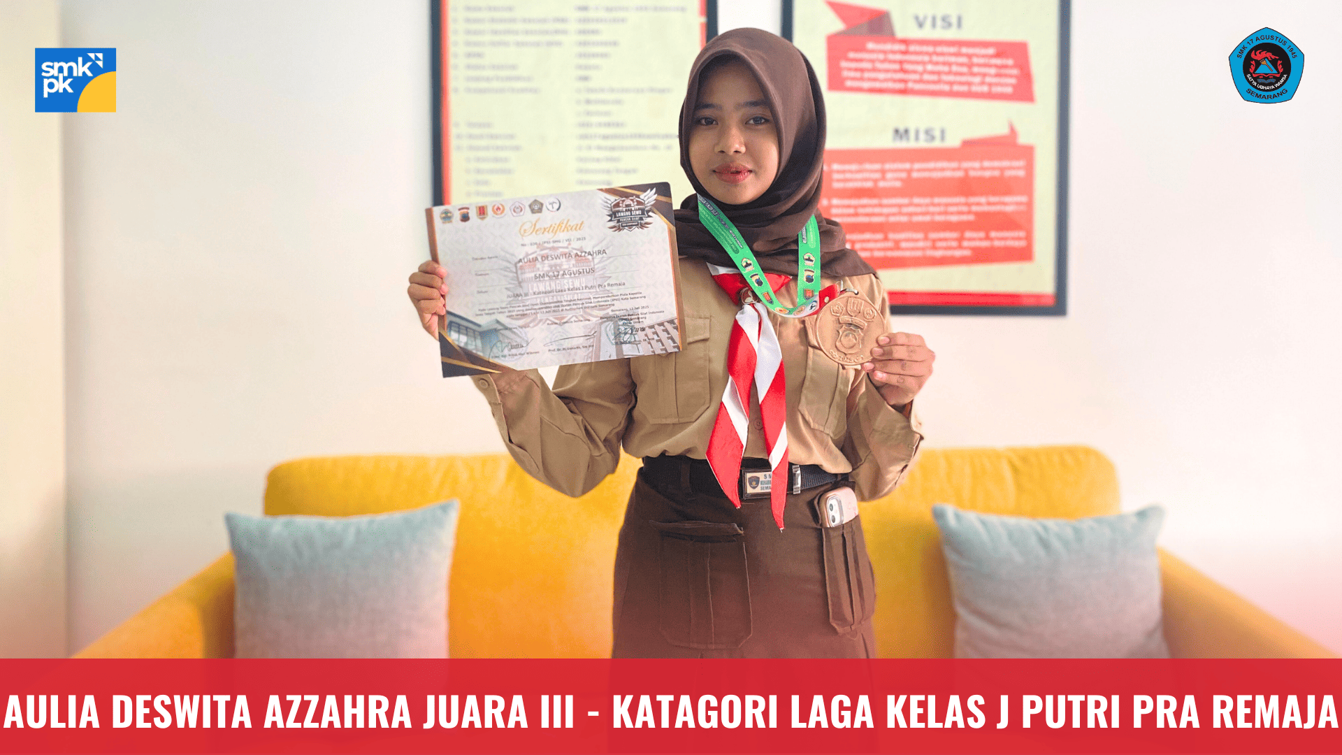 Kisah Inspiratif Aulia Deswita Azzahra