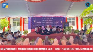 SMK 17 Agustus 1945 Semarang Menggelar Peringatan Maulid Nabi