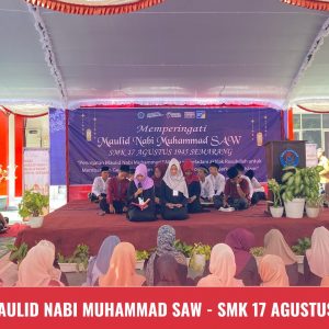 SMK 17 Agustus 1945 Semarang Menggelar Peringatan Maulid Nabi