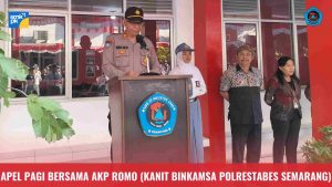 Smk 17 Agustus Semarang Sambut Akp Romo Dalam Apel Pagi