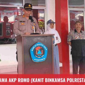Smk 17 Agustus Semarang Sambut Akp Romo Dalam Apel Pagi
