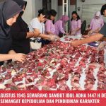 SMK 17 Agustus 1945 Semarang Sambut Idul Adha 1447 H dengan Semangat Kepedulian dan Pendidikan Karakter